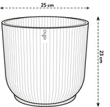 Elho - vibes fold rond 25cm varengroen