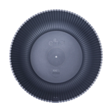 Elho vibes fold bowl 25 cm antraciet, bovenaanzicht met 100% label