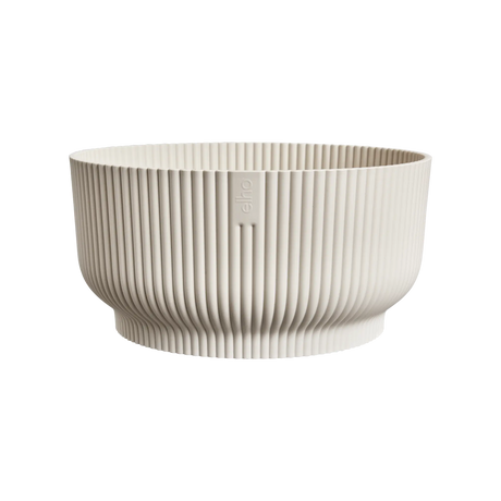 Elho - vibes fold bowl 25cm linnen wit