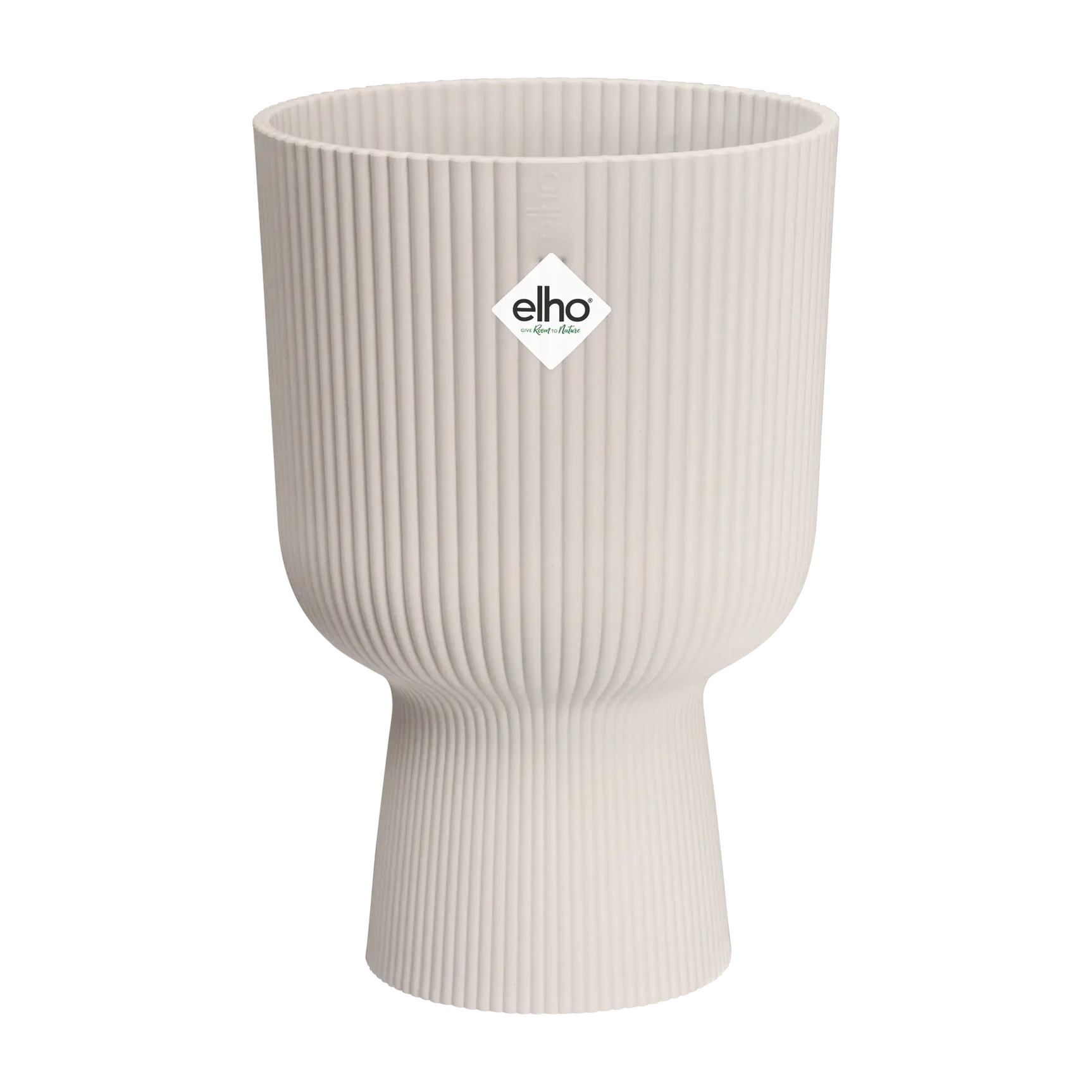 Elho - vibes fold coupe 14cm linnen wit