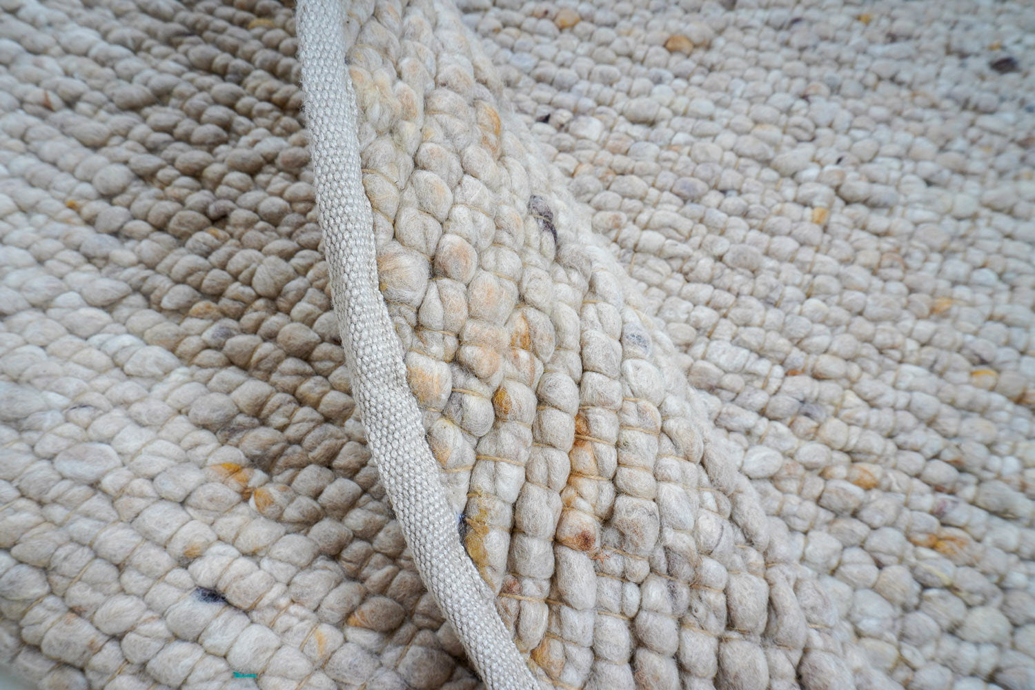 Vloerkleed Steve Beige Rond ø200 cm