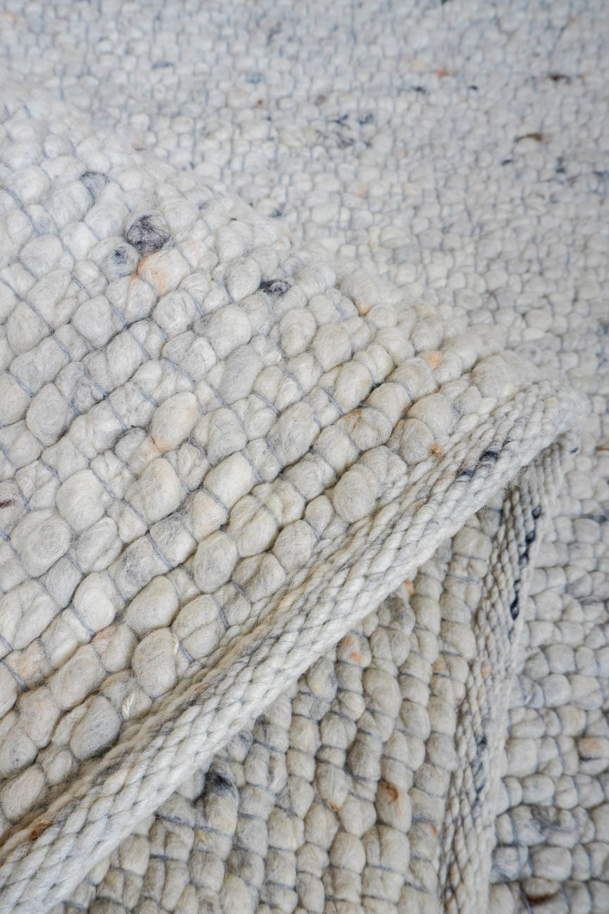 Vloerkleed Steve Licht Grijs 240 x 340 cm