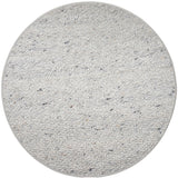 Vloerkleed Steve Licht Grijs Rond ø200 cm