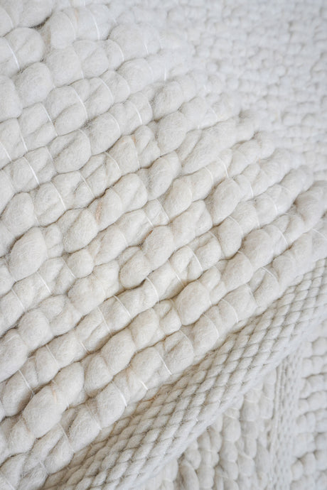 Vloerkleed Steve Wit 160 x 230 cm