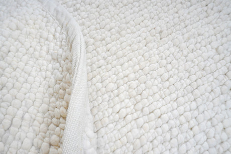 Vloerkleed Steve Wit Rond ø200 cm