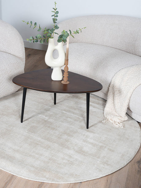 Vloerkleed Cos Beige - Rond ø150 cm