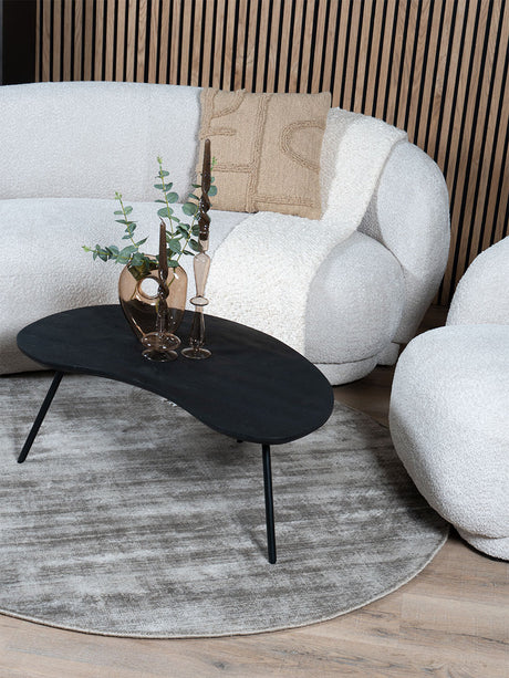 Vloerkleed Cos Taupe - Rond ø150 cm