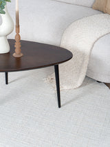 Vloerkleed Cross Naturel - Rond ø160 cm