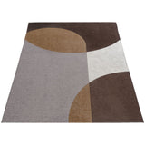 Vloerkleed Eli Brown 160 x 230 cm