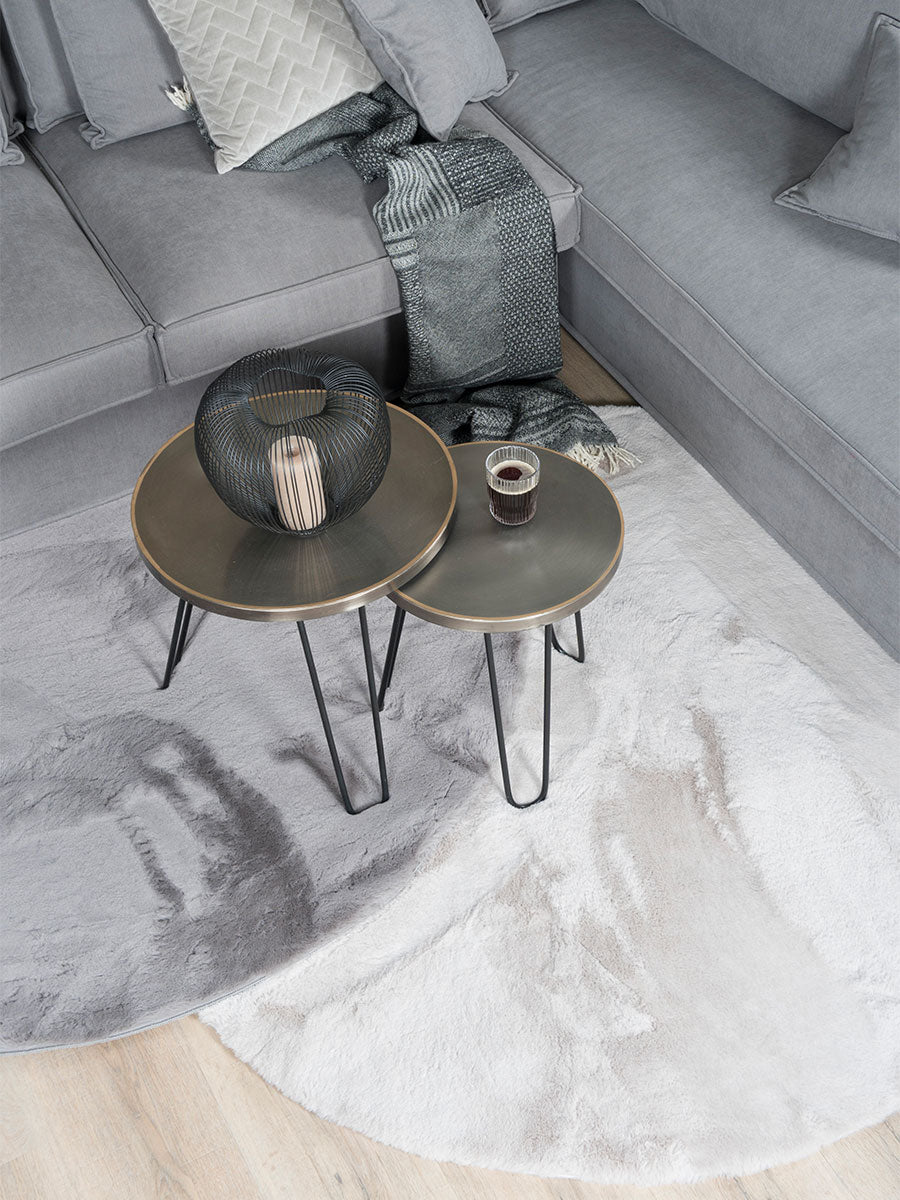 Vloerkleed Gentle Grey 995 Rond ø200 cm