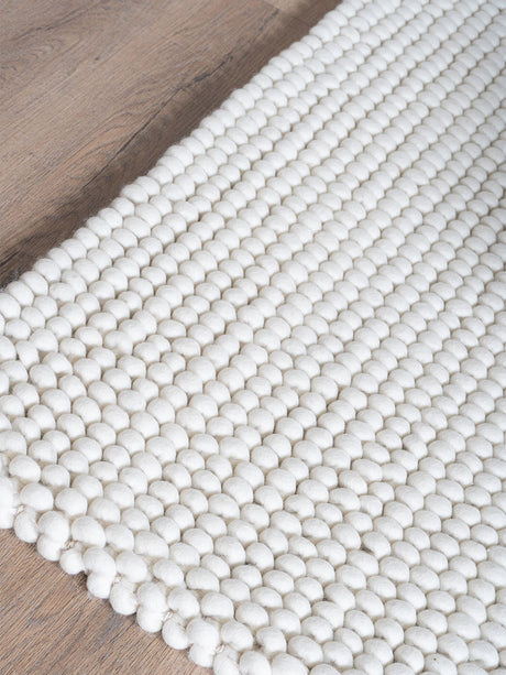 Vloerkleed Pool Wit 140 x 200 cm