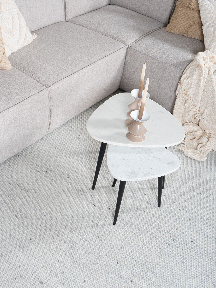 Vloerkleed Scott Ivoor 240 x 340 cm