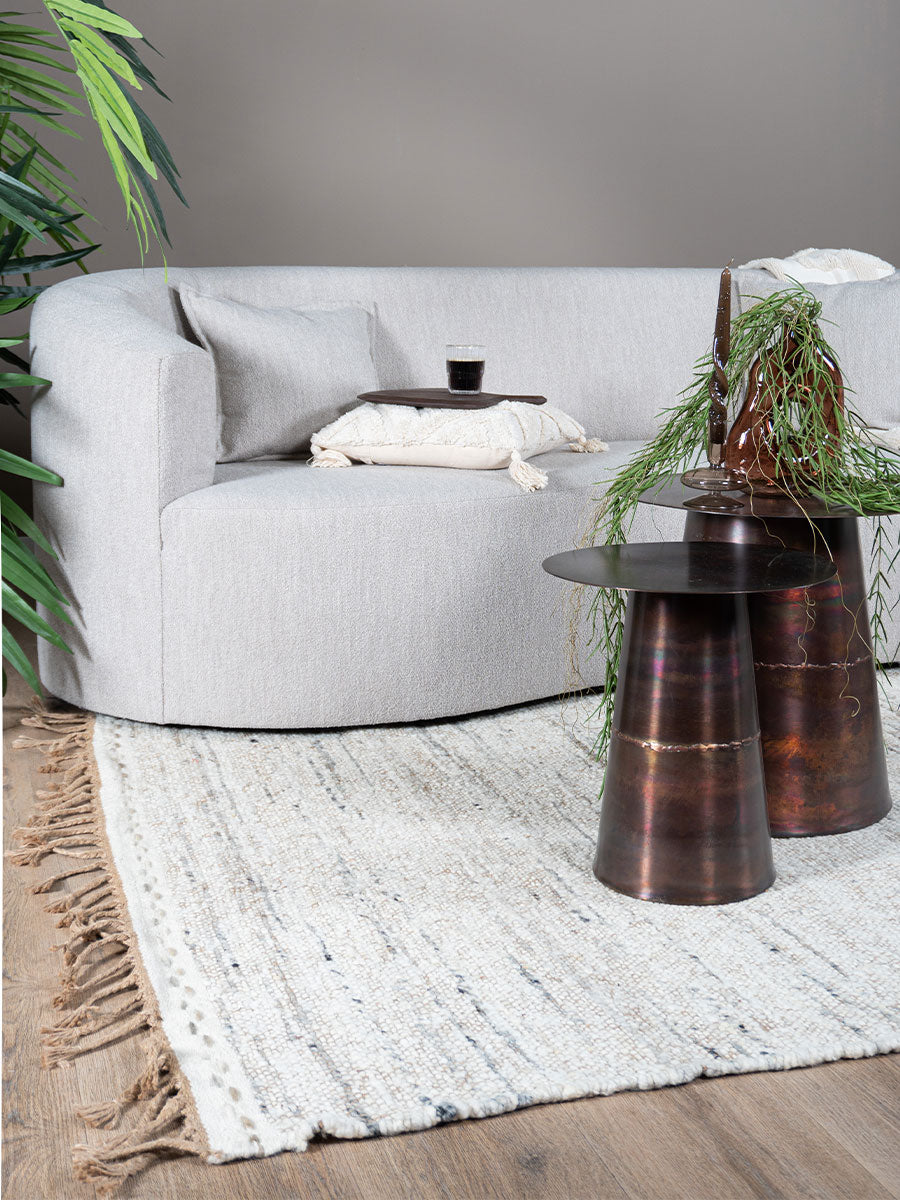 Vloerkleed Sol Grijs 240 x 340 cm