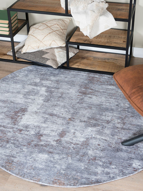 Vloerkleed Yara Brown ø200 cm