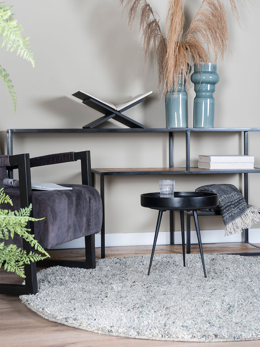 Vloerkleed Zumba Grey Rond ø200 cm