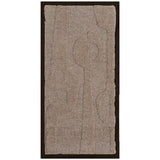 Wanddecoratie Devin Beige - Wool Hanging 40 x 80 cm