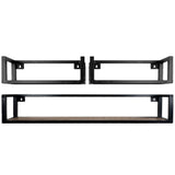 Wandplank Vintage - Set van 3 Groot