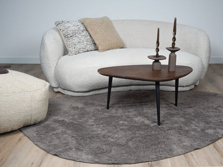 Wasbaar Vloerkleed Beach - Grey 140 x 200 cm