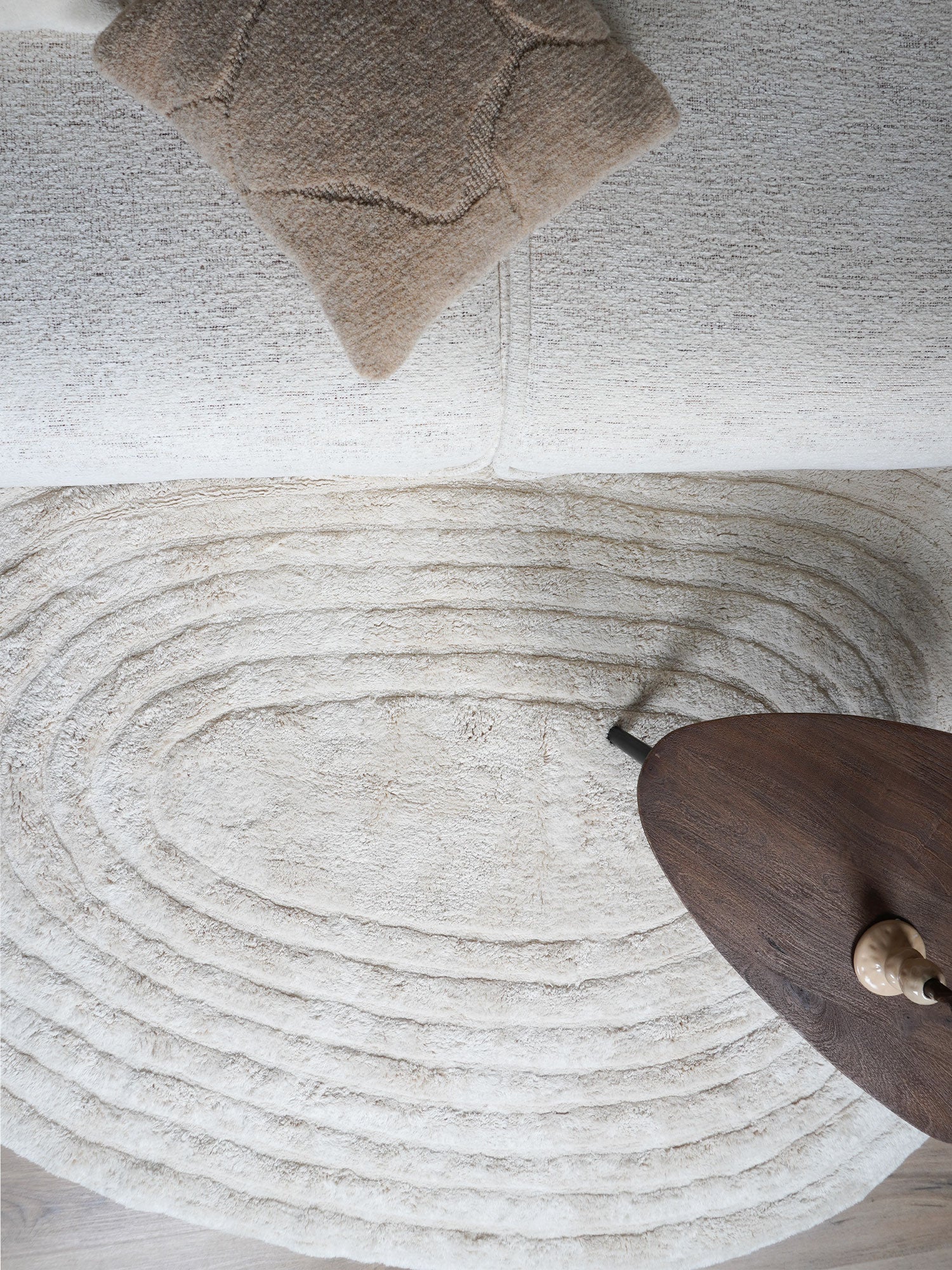 Wasbaar Vloerkleed Oliver - Natural 160 x 230 cm