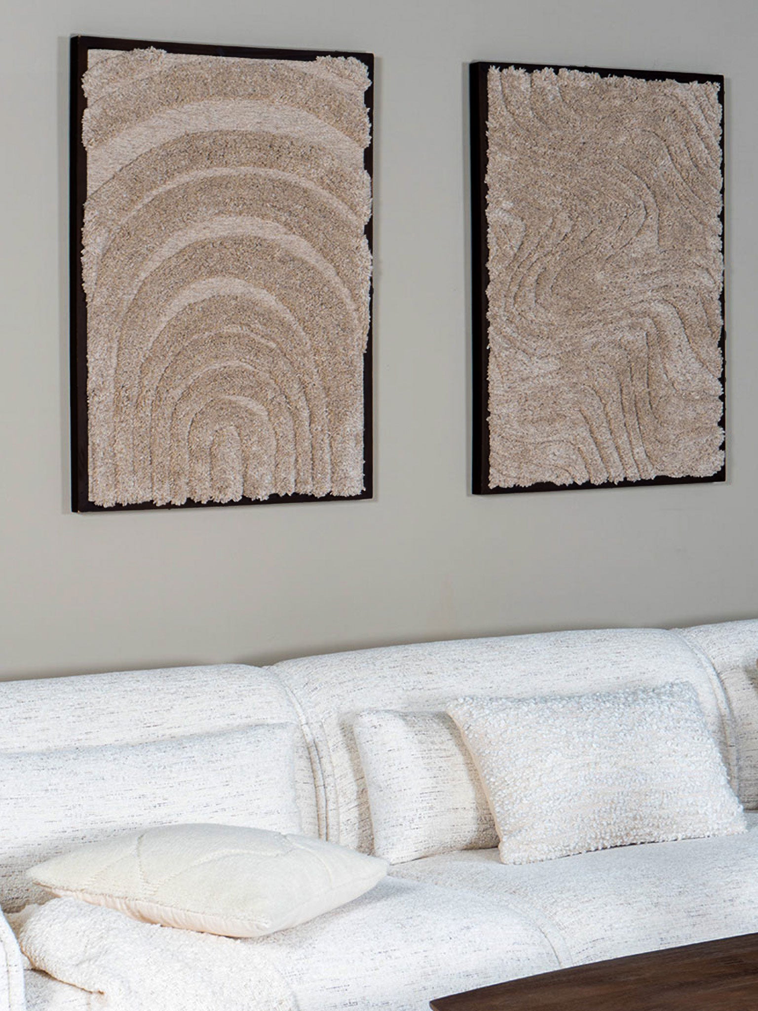 Wanddecoratie Donna - Wool Hanging 70 x 100 cm